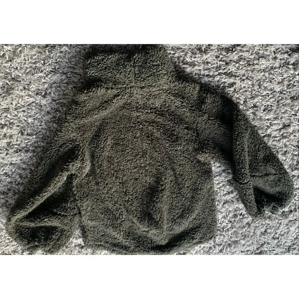 Lululemon Warmth Restore Sherpa olive green SWEATSHIRT SWEATER XS S